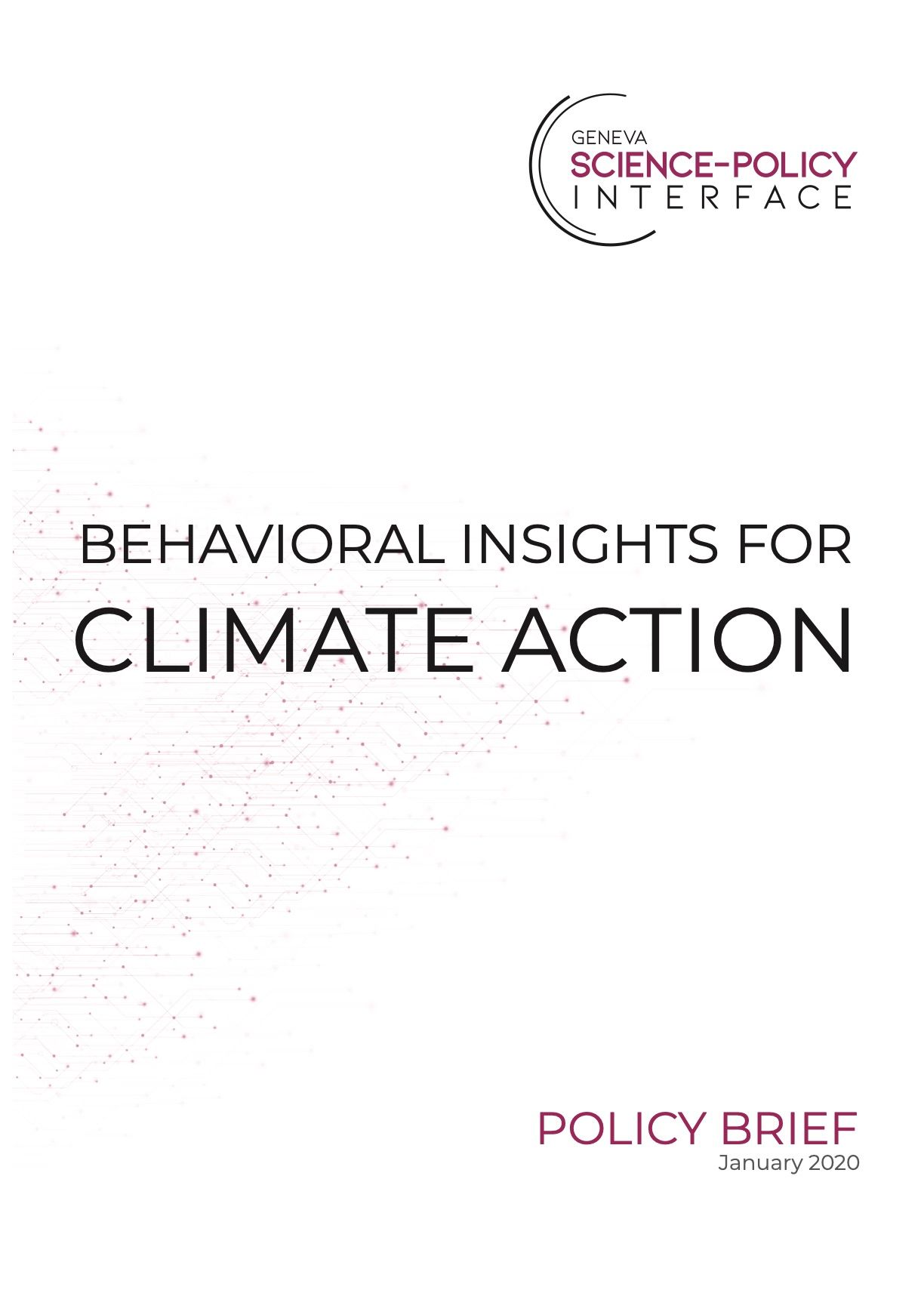 Behavioral Insights for Climate Action