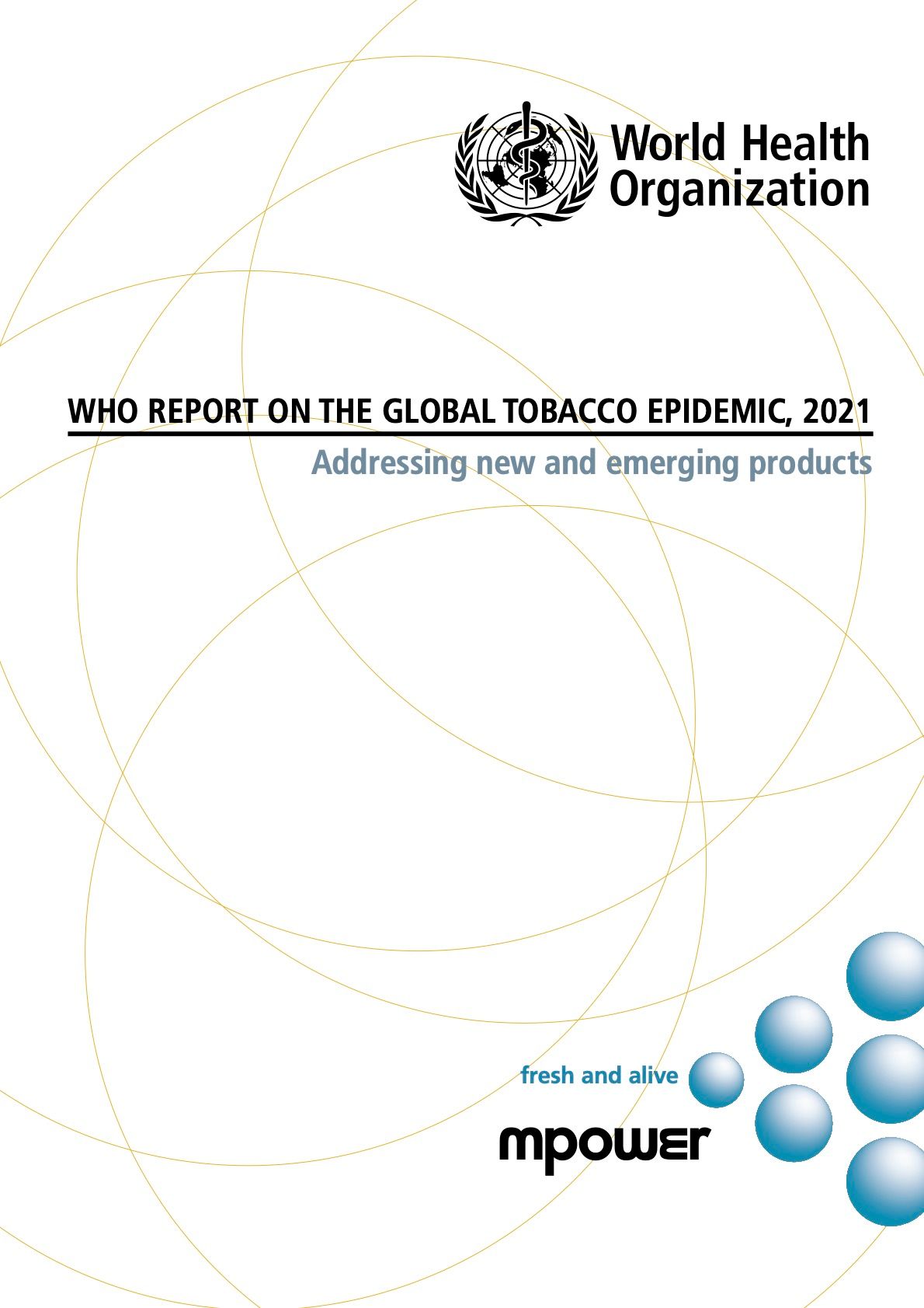 WHO Report on the Global Tobacco Epidemic, 2021