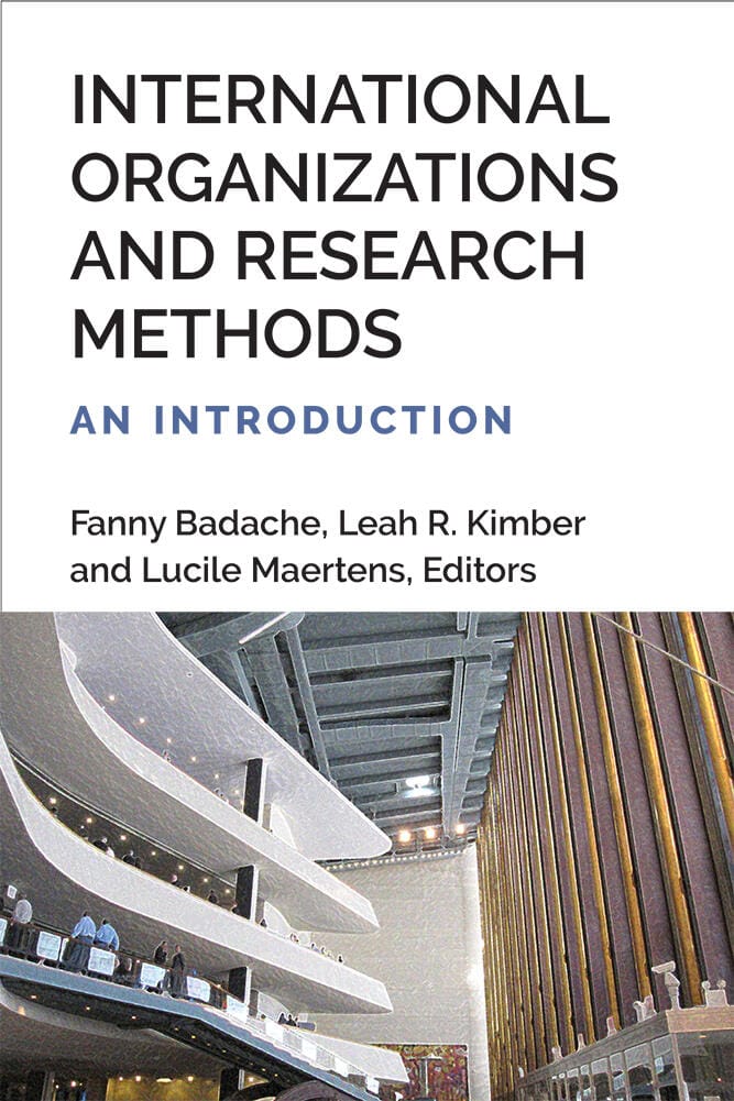Fanny Badache, Leah Kimber, Lucile Maertens, on 'International Organizations and Research Methods'