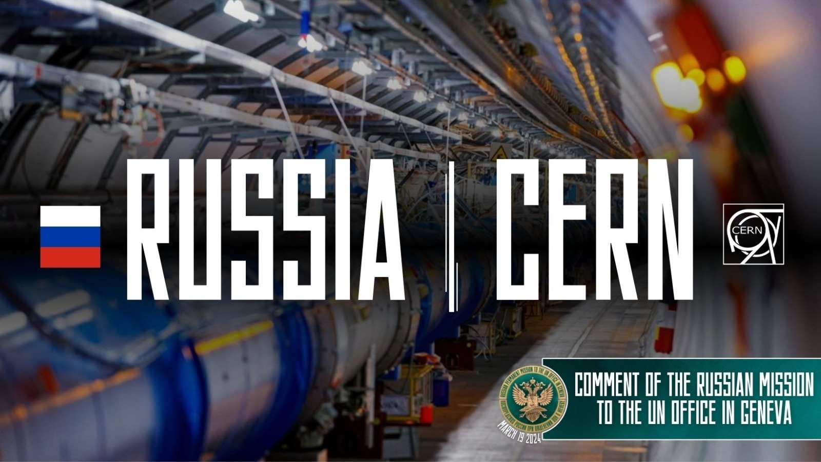 Russian Mission to the UN in Geneva comments on G|O's CERN exclusive investigation